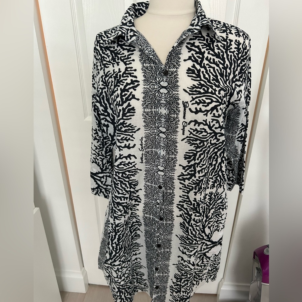 Cotton beach cover up, Amlica Santoria